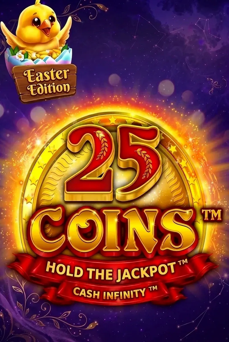 25 coins hold the jackpot cash infinity